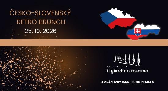 Česko-slovenský retro brunch 25.10.2026 (Dospělá osoba)