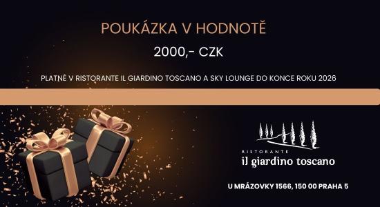 Poukázka v hodnotě 2000,-