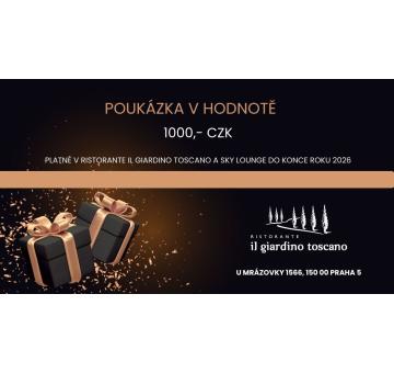 Poukázka v hodnotě 1000,-