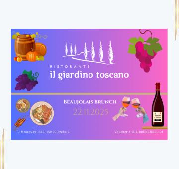 Beaujolais brunch 2025 (Dospělá osoba)