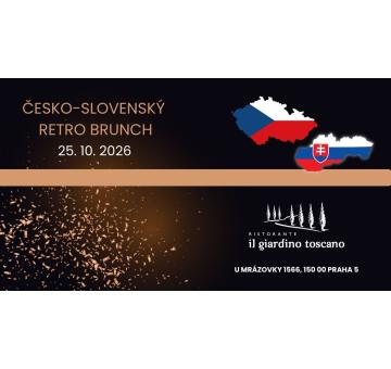Česko-slovenský retro brunch 25.10.2026 (Dospělá osoba)
